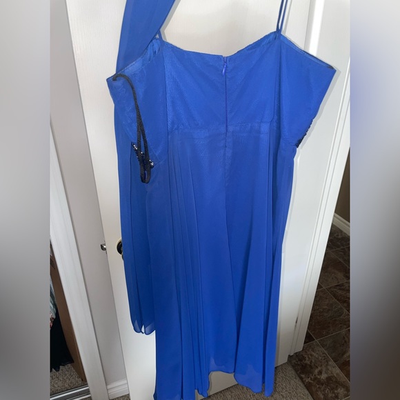 Blue Semi-Formal/Grad/Prom Dress - Picture 4 of 4